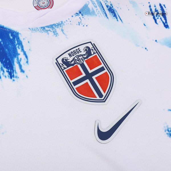 Norway Away Soccer Jersey 2024 7