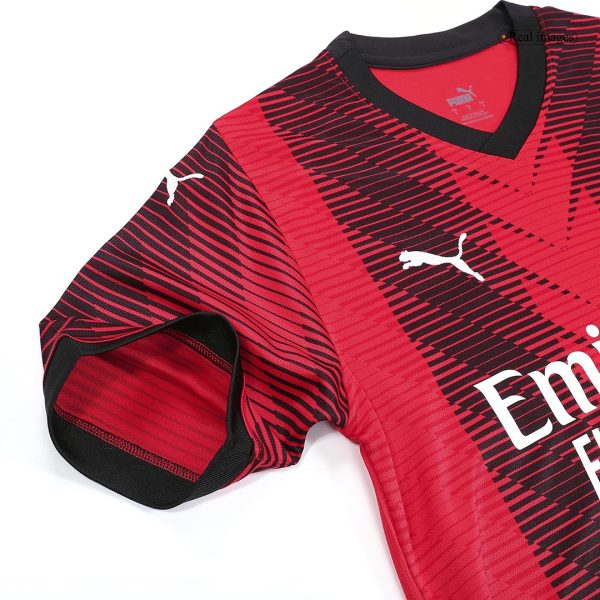 Origi 27 Ac Milan Home Jersey 2023 24 5