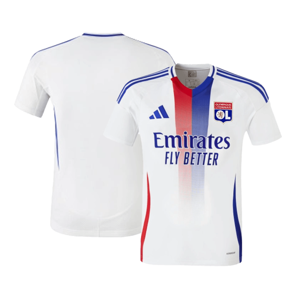 Olympique Lyonnais Home Soccer Jersey 2024 25 2