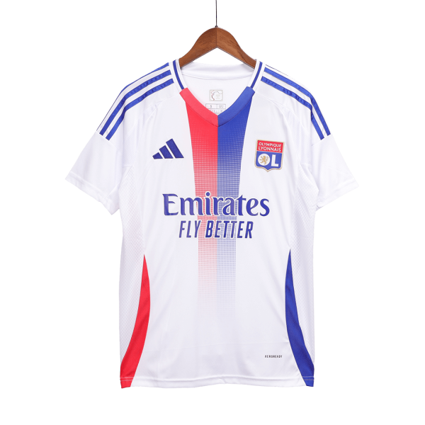 Olympique Lyonnais Home Soccer Jersey 2024 25 3