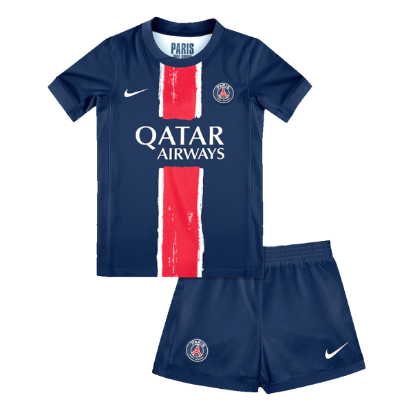 Psg Home Kids Soccer Jerseys Kit 2024 25