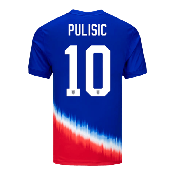 Pulisic 10 Usa Away Soccer Jersey Copa America 2024 2