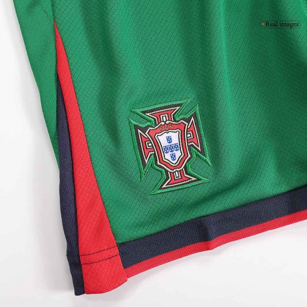 Portugal Home Kids Soccer Jerseys Full Kit Euro 2024 13