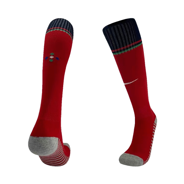 Portugal Home Soccer Socks 2024