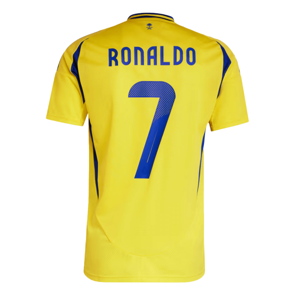 Ronaldo 7 Al Nassr Home Soccer Jersey 2024 25 2