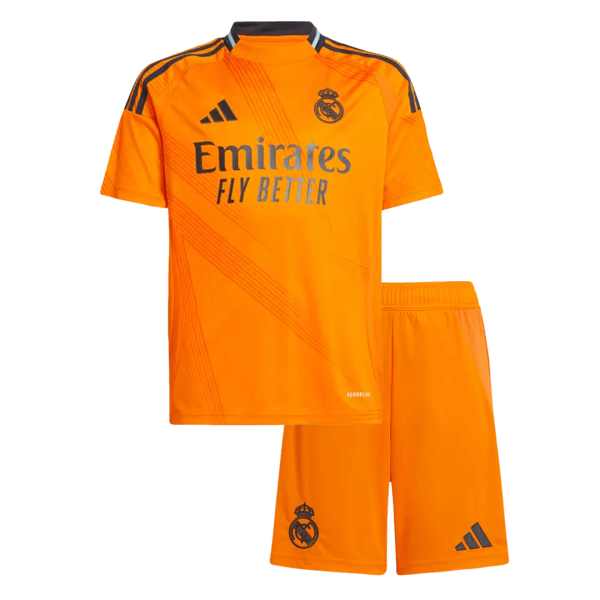 Real Madrid Away Kids Soccer Jerseys Kit 2024 25