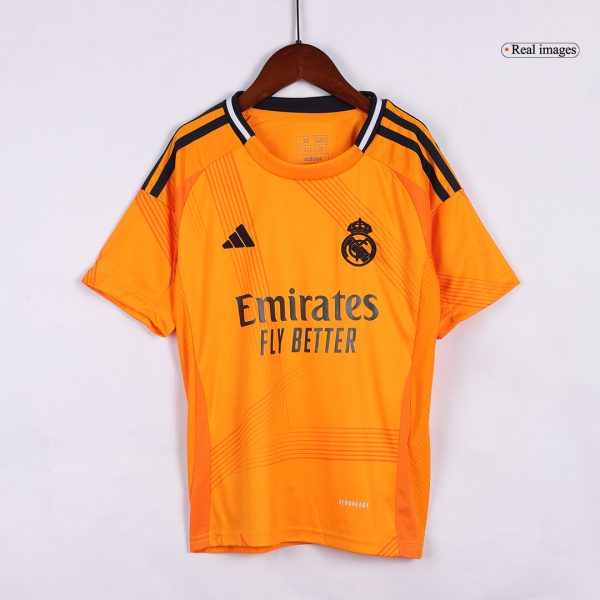 Real Madrid Away Kids Soccer Jerseys Kit 2024 25 3