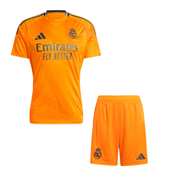 Real Madrid Away Soccer Jersey Kit Jersey Shorts 2024 25