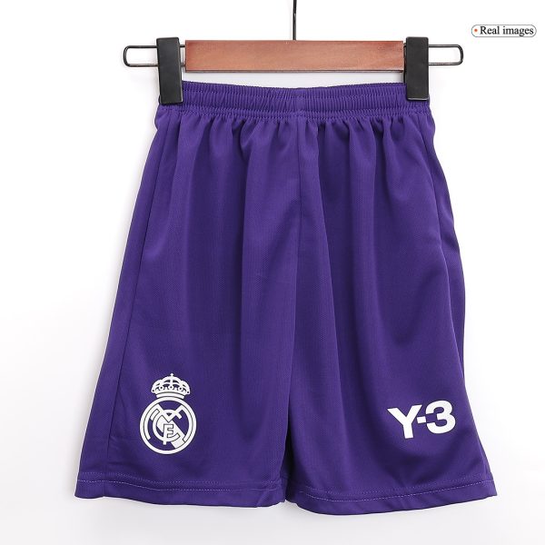 Real Madrid Fourth Away Kids Soccer Jerseys Kit 2023 24 3