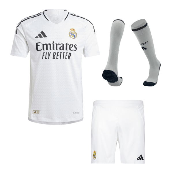 Real Madrid Home Authentic Jerseys Full Kit 2024 25