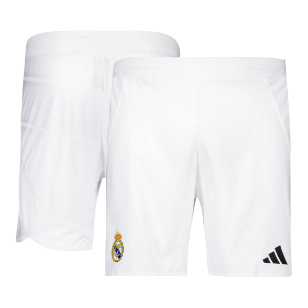 Real Madrid Home Authentic Soccer Shorts 2024 25 2