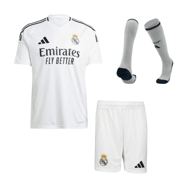 Real Madrid Home Jerseys Full Kit 2024 25