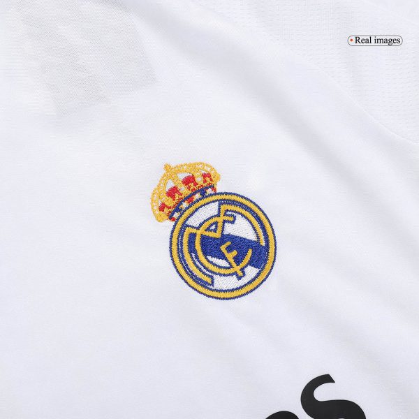 Real Madrid Home Kids Soccer Jerseys Full Kit 2024 25 8