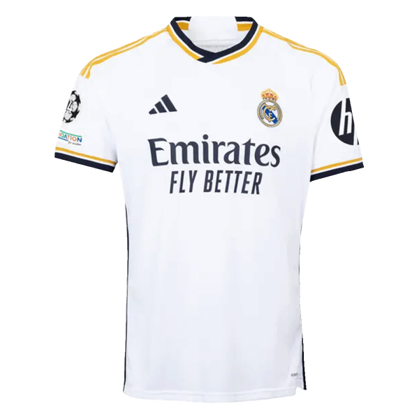 Real Madrid Home Soccer Jersey 2023 24 Ucl