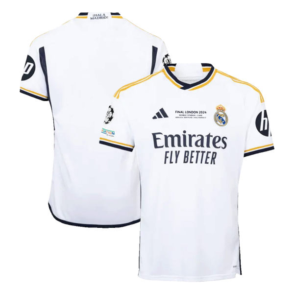 Real Madrid Home Soccer Jersey 2023 24 Ucl Final 2