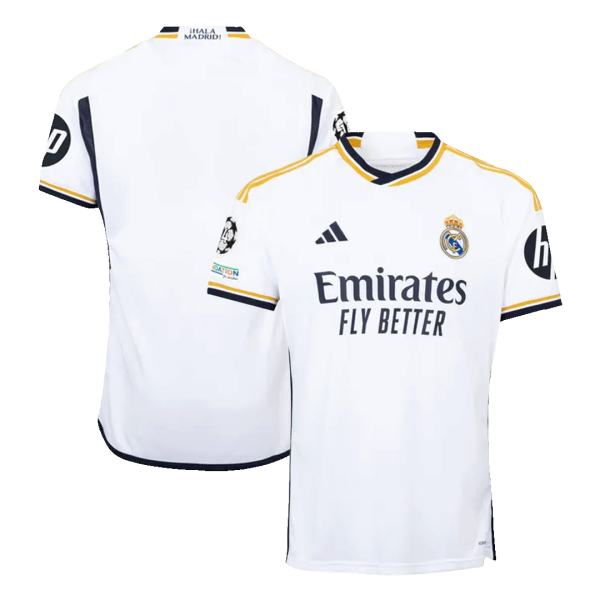 Real Madrid Home Soccer Jersey 2023 24 Ucl 2