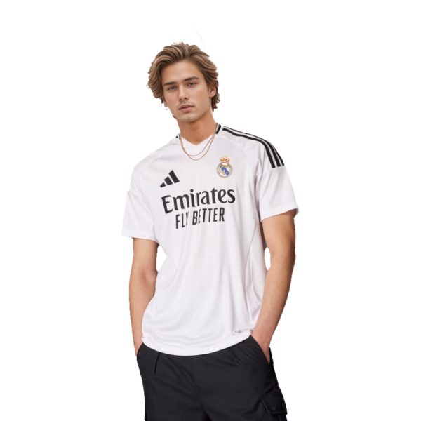 Real Madrid Home Soccer Jersey 2024 25 13