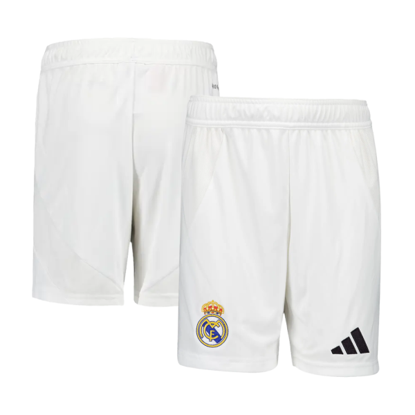 Real Madrid Home Soccer Shorts 2024 25 2