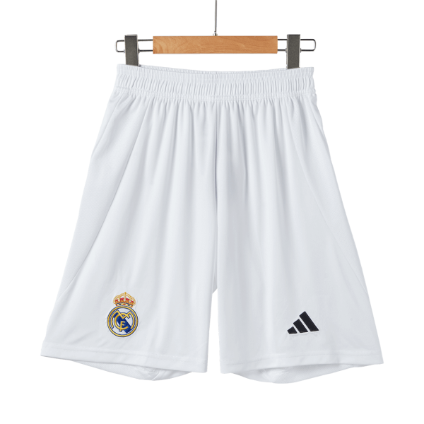 Real Madrid Home Soccer Shorts 2024 25 3