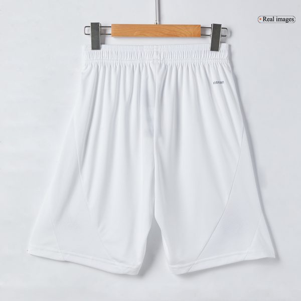 Real Madrid Home Soccer Shorts 2024 25 4