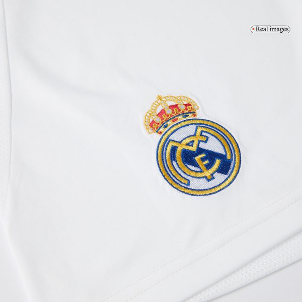 Real Madrid Home Soccer Shorts 2024 25 6