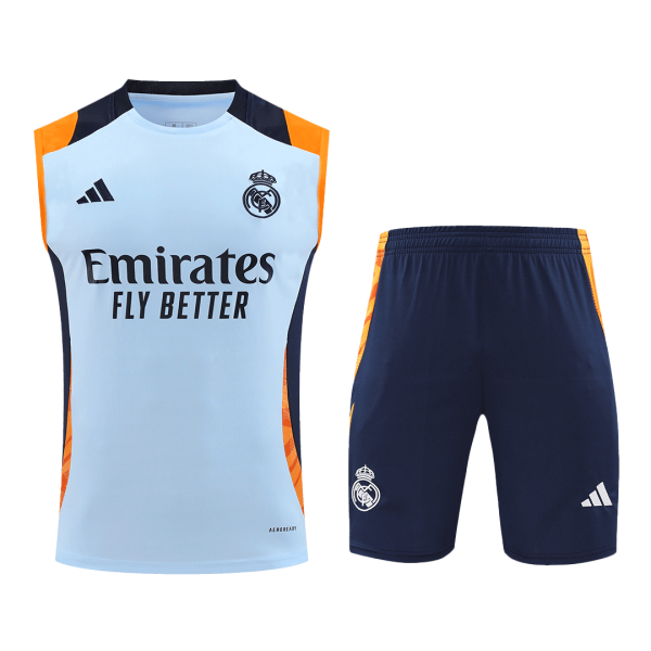 Real Madrid Pre Match Tracksuit 2024 25 Blue