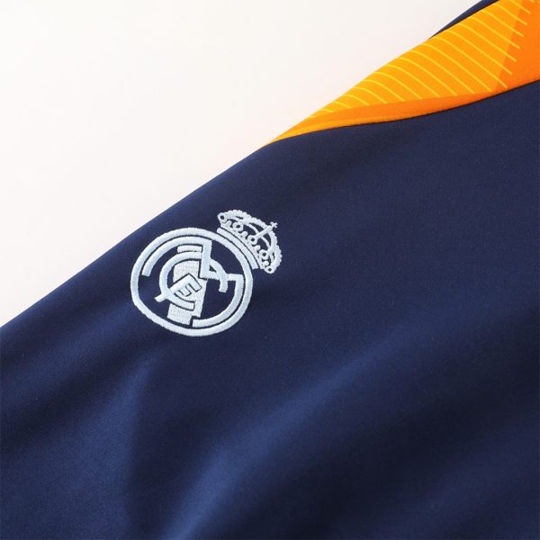 Real Madrid Soccer Pants 2024 25 Navy 6