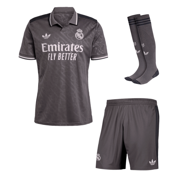 Real Madrid Third Away Jerseys Full Kit 2024 25