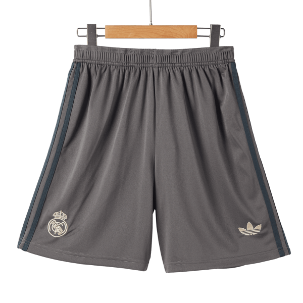 Real Madrid Third Away Soccer Shorts 2024 25 3