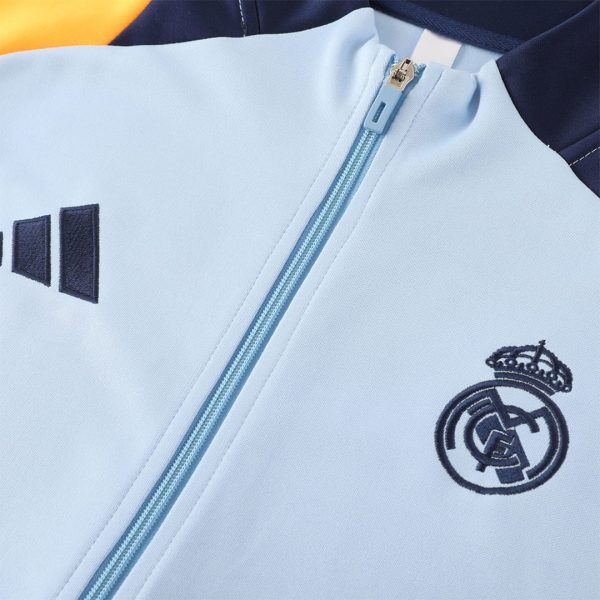 Real Madrid Track Jacket 2024 25 Blue 5