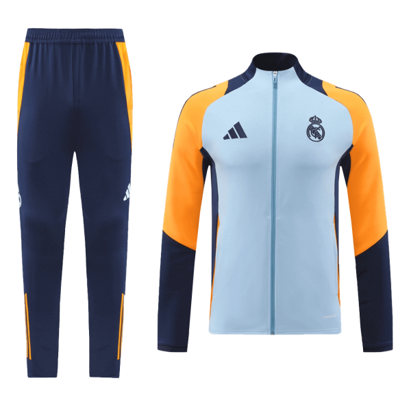 Real Madrid Tracksuit 2024 25 Blue