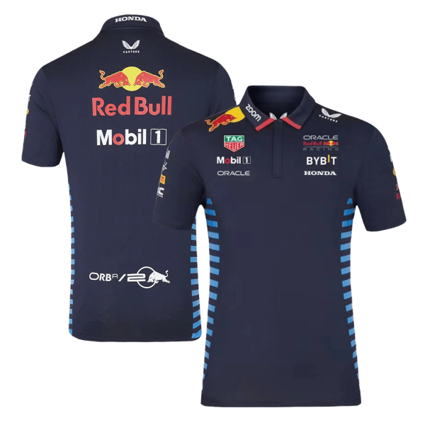 Red Bull F1 Racing Team Polo 2024 Navy 2