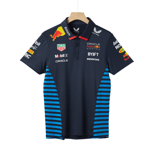 Red Bull F1 Racing Team Polo 2024 Navy 3