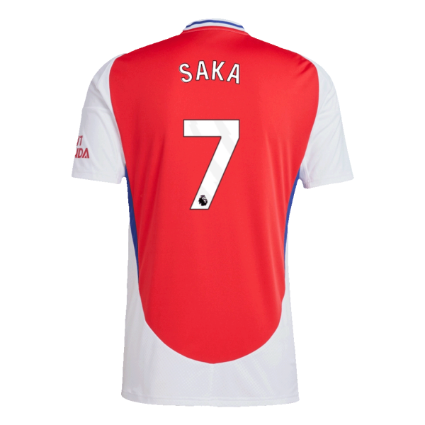 Saka 7 Arsenal Home Soccer Jersey 2024 25 2