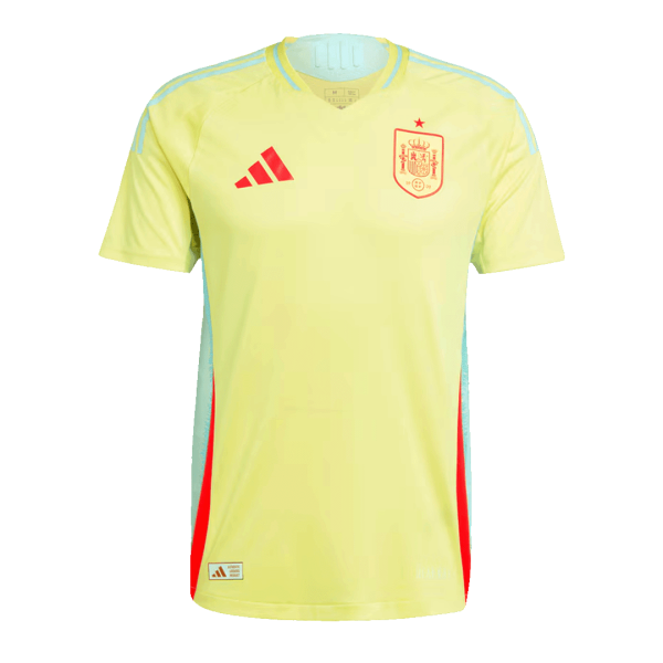 Spain Away Authentic Soccer Jersey Euro 2024