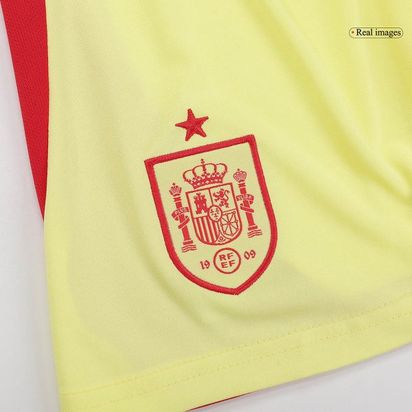 Spain Away Kids Soccer Jerseys Full Kit Euro 2024 14