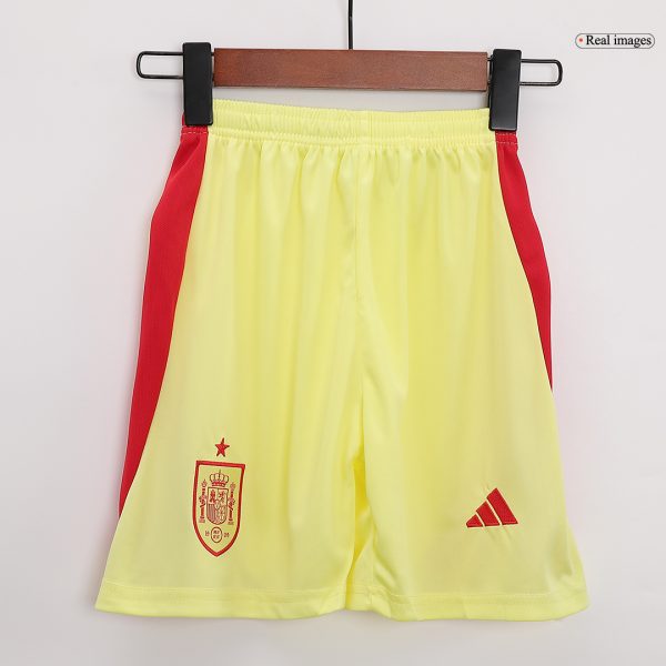 Spain Away Kids Soccer Jerseys Full Kit Euro 2024 5