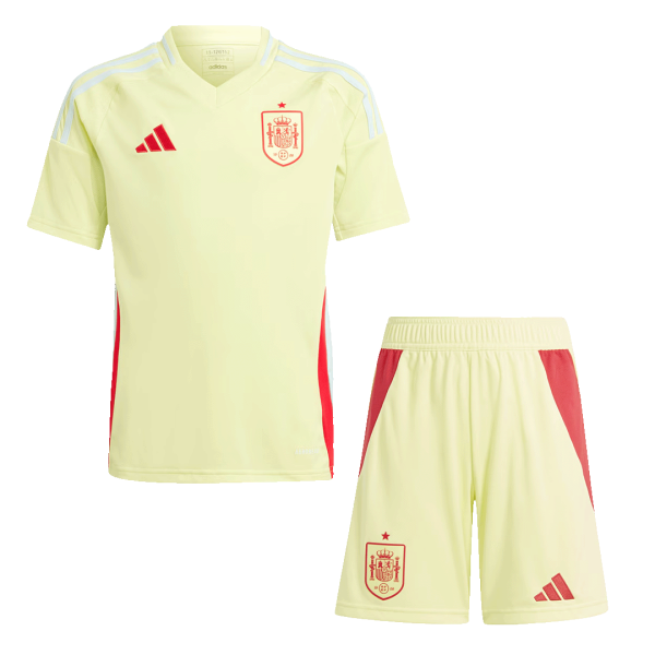 Spain Away Kids Soccer Jerseys Kit Euro 2024