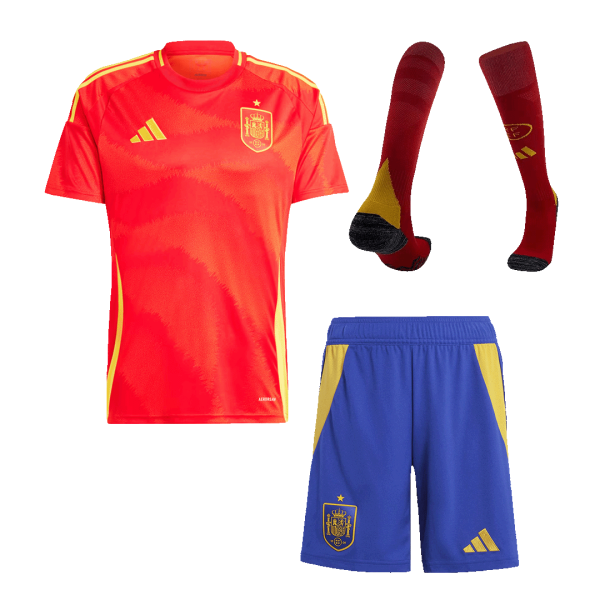 Spain Home Jerseys Full Kit Euro 2024