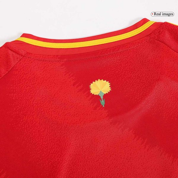 Spain Home Kids Soccer Jerseys Kit Euro 2024 12