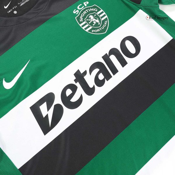 Sporting Cp Home Soccer Jersey 2024 25 6