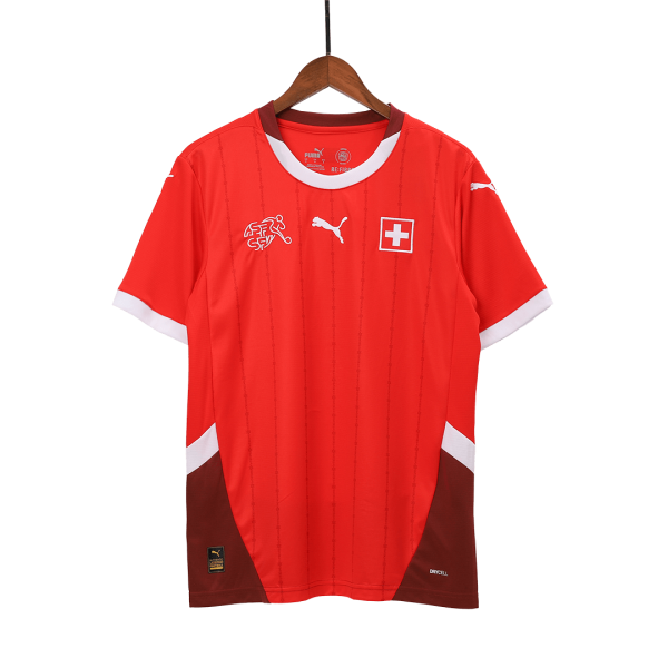 Switzerland Home Soccer Jersey Euro 2024 2