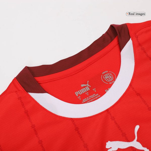 Switzerland Home Soccer Jersey Euro 2024 4