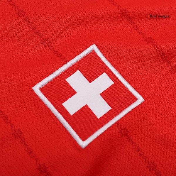 Switzerland Home Soccer Jersey Euro 2024 5