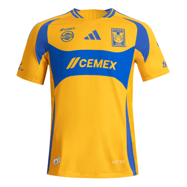 Tigres Uanl Home Authentic Soccer Jersey 2024 25