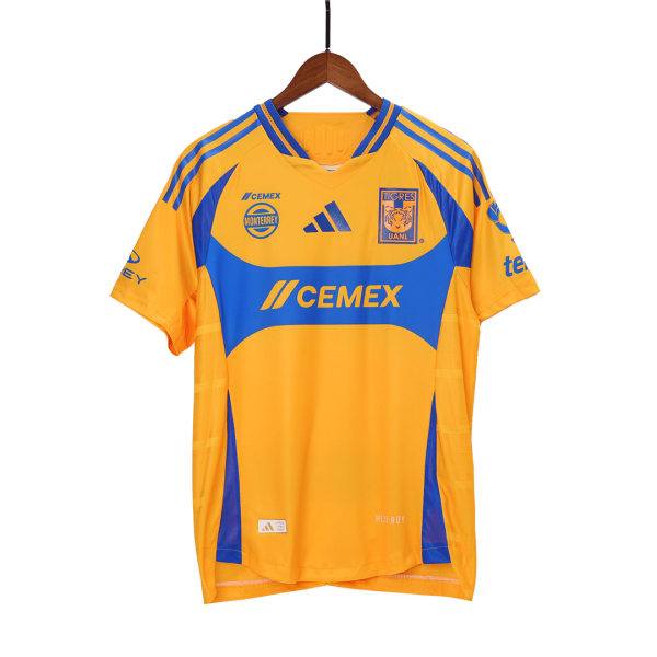 Tigres Uanl Home Authentic Soccer Jersey 2024 25 3