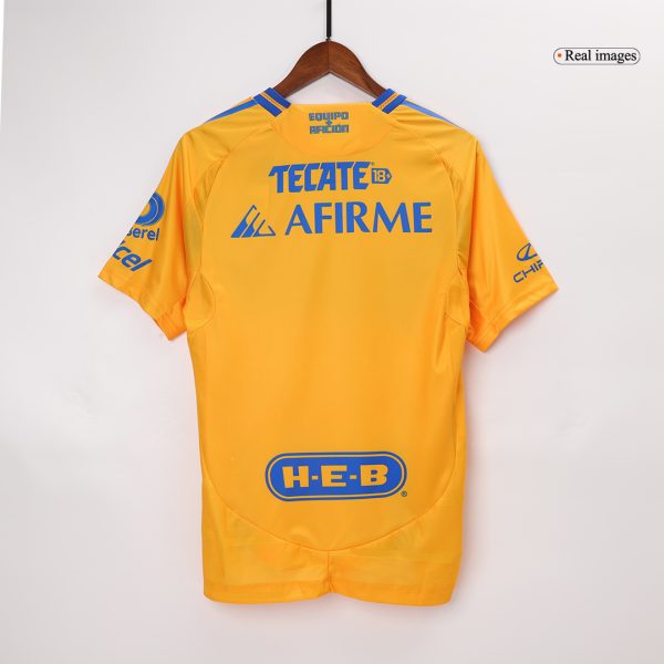 Tigres Uanl Home Authentic Soccer Jersey 2024 25 4