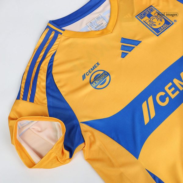 Tigres Uanl Home Soccer Jersey 2024 25 10