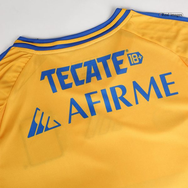 Tigres Uanl Home Soccer Jersey 2024 25 14