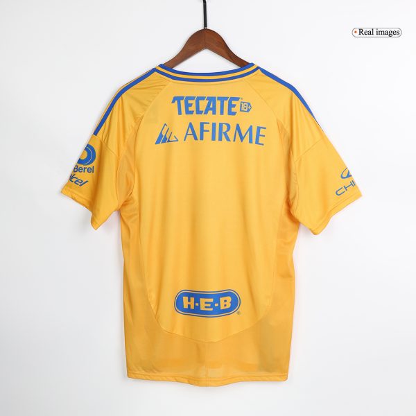 Tigres Uanl Home Soccer Jersey 2024 25 4